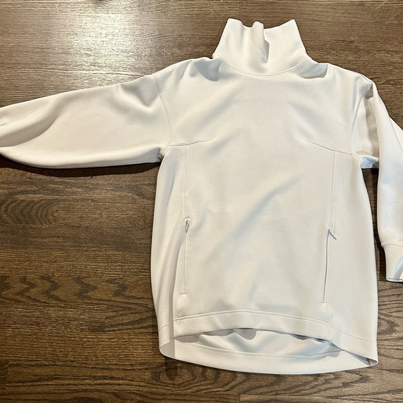 Women’s Lululemon Modal-Blend Turtleneck Tunic. Color: Bone. Size 4. - Picture 5 of 9